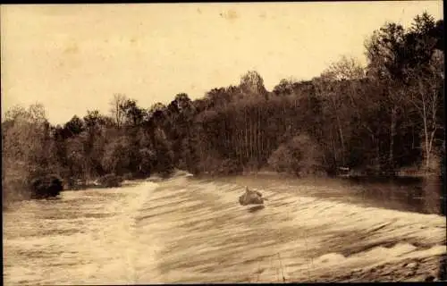 Ak Etroussat, Allier, Le Barrage des Perrets