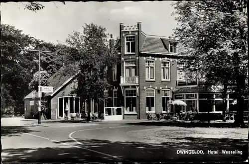 Ak Dwingeloo Drenthe Niederlande, Hotel Wesseling