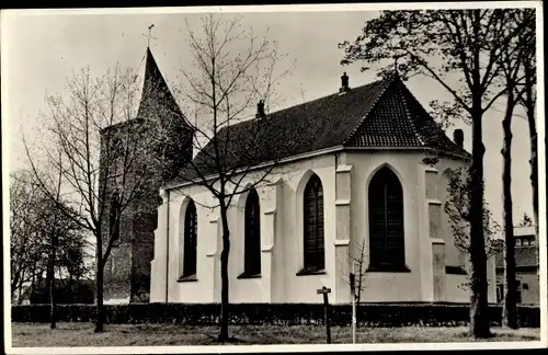 Ak Oosterhesselen Drenthe Niederlande, Ned. Herv. Kerk