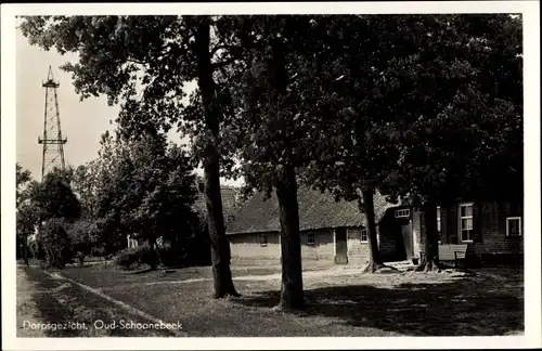 Ak Schoonebeek Drenthe Niederlande, Dorpsgezicht