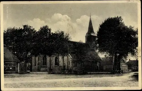 Ak Roden Drenthe Niederlande, Herv. Kerk