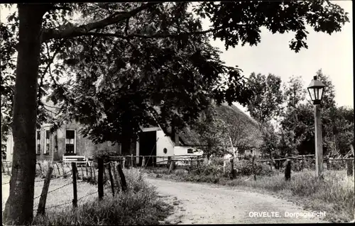 Ak Orvelte Midden Drenthe Niederlande, Dorpsgezicht