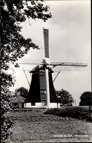 Ak Noord Sleen Coevorden Drenthe Niederlande, Karenmolen