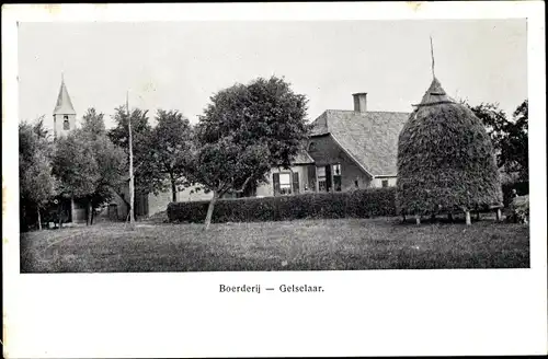 Ak Gelselaar Gelderland, Boerderij