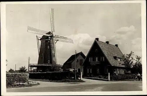 Ak Garderen Gelderland, Molen, Windmühle