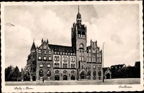 Ak Słupsk Stolp Pommern, Rathaus