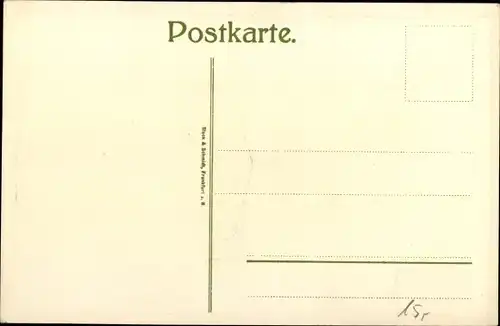 Künstler Ak Block, Fr., Frankfurt am Main, 17. Deutsches Bundesschießen, 14.-21.07.1912