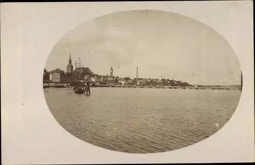 Foto Ak Kappeln an der Schlei, Gesamtansicht