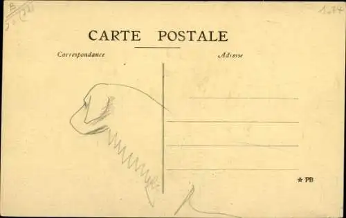 Ak Croissy Beaubourg Seine et Marne, par Lagny