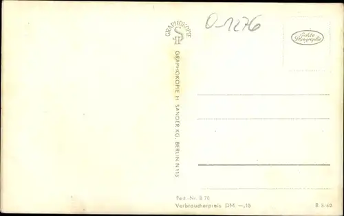 Ak Buckow in der Märkischen Schweiz, Jugendherberge Kuba