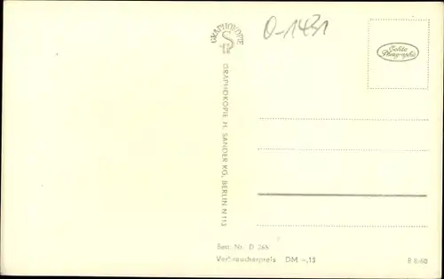 Ak Neuglobsow Stechlin Brandenburg, Fontanehaus