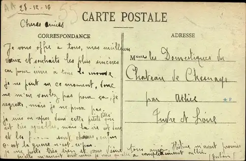 Ak Ligny en Barrois Meuse, Vue generale