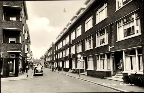 Ak Rotterdam Südholland Niederlande, Gouwstraat