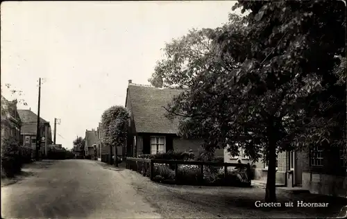 Ak Hoornaar Südholland, Straßenpartie