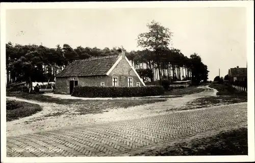 Ak Borger Odoorn Drenthe Niederlande, Straßenpartie