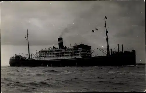 Foto Ak Steamer Mulbera, Dampfschiff, British India Steam Navigation Company