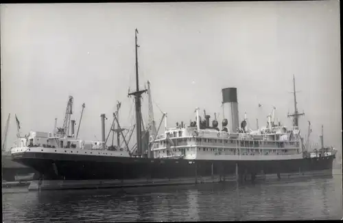 Foto Ak Steamer Sarpedon, Dampfschiff, Blue Funnel Line