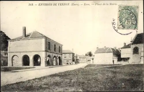 Ak Ecos Eure, Place de la Mairie