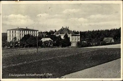 Ak Mohlsdorf Teichwolframsdorf in Thüringen, Blick zum Erholungsheim