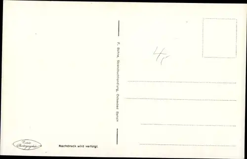 Ak Seebad Bansin auf Usedom, Strandpromenade