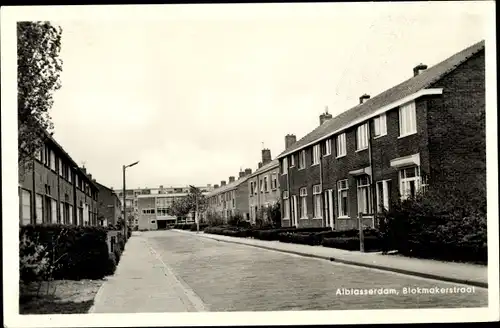 Ak Alblasserdam Südholland, Blokmakerstraat