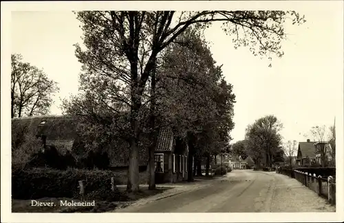 Ak Diever Westerveld Drenthe Niederlande, Moleneind