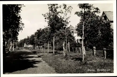 Ak Diever Westerveld Drenthe Niederlande, Hoofdstraat