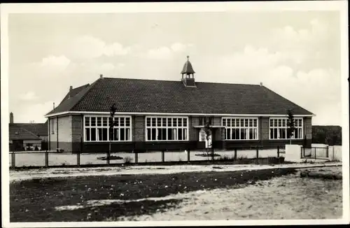 Ak Amsterdamscheveld Erica Emmen Drenthe Niederlande, R.K. School