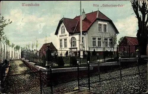 Ak Maasholm in Schleswig Holstein, Villa Catharinen Ruh