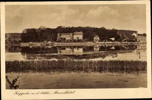 Ak Kappeln an der Schlei, Strandhotel