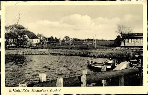 Ak Sundsacker an der Schlei, St. Nicolaiheim