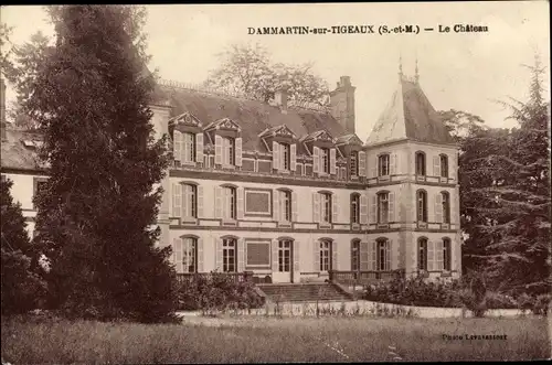 Ak Dammartin sur Tigeaux Seine et Marne, Le Chateau