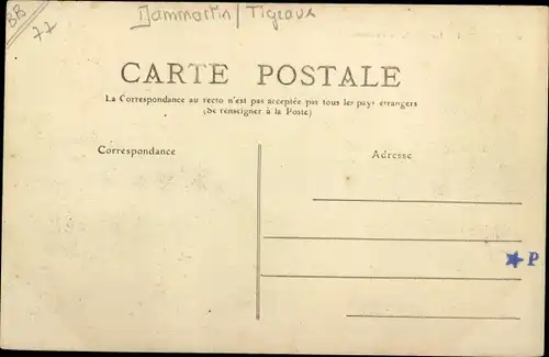 Ak Dammartin sur Tigeaux Seine et Marne, Le Glacia de Premol