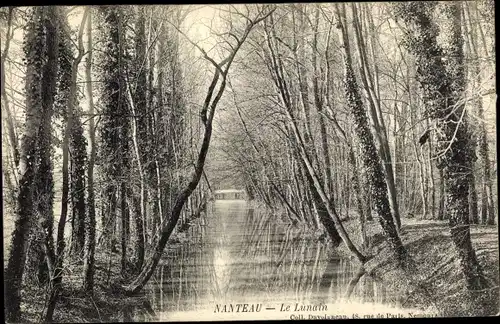 Ak Nanteau sur Lunain Seine et Marne, Le Lunain