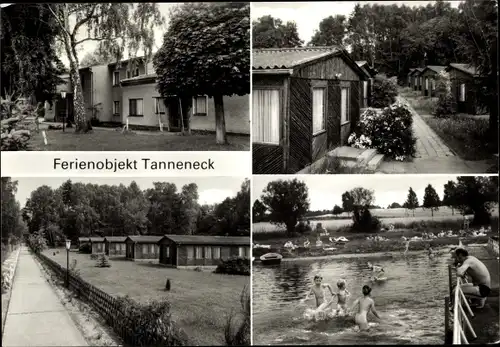 Ak Wesenberg in Mecklenburg, Erholungszentrum Tanneneck, Badepartie