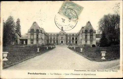 Ak Jouars-Pontchartrain Yvelines, Le Chateau