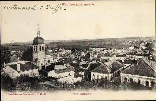 Ak Vaucouleurs Meuse, Vue generale