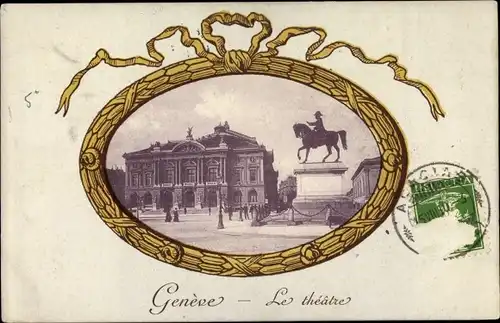 Passepartout Ak Genève Genf Schweiz, Le théâtre