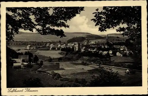 Ak Rhaunen in Rheinland Pfalz, Panorama vom Ort