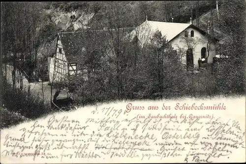 Ak Gauernitz Klipphausen Sachsen, Schiebocksmühle
