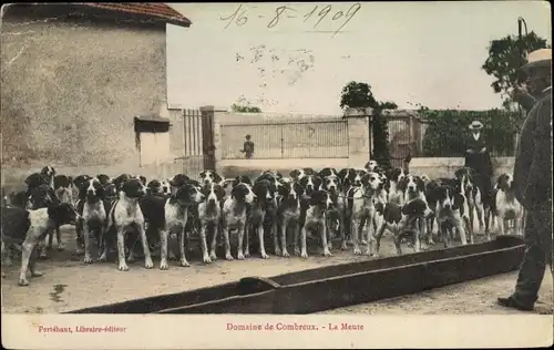 Ak Combreux Loiret, La Meute