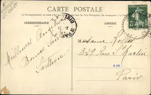 Ak Combreux Loiret, La Meute