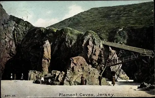 Ak Jersey Kanalinseln, Plemont Caves