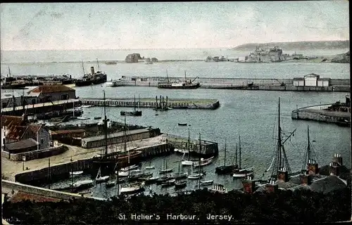 Ak Jersey Kanalinseln, St Helier's Harbour