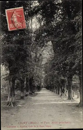 Ak Ligny Meuse, Parc Alle principa'e