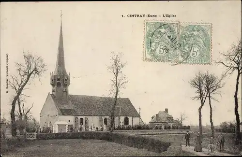 Ak Cintray Eure, L'Eglise