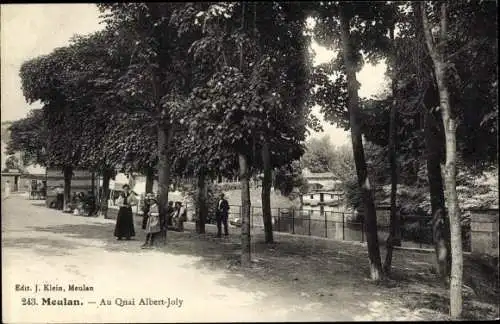 Ak Meulan en Yvelines, Au Qnai Albert Joly