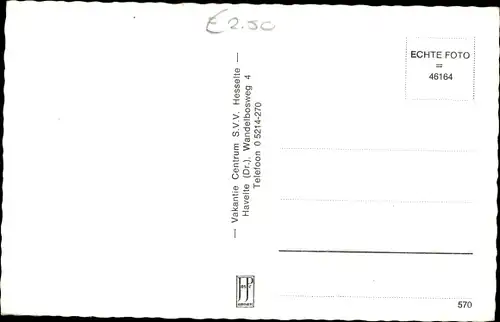 Ak Havelte Drenthe Niederlande, Centrum