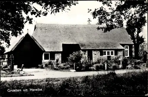 Ak Havelte Drenthe Niederlande, boerderij