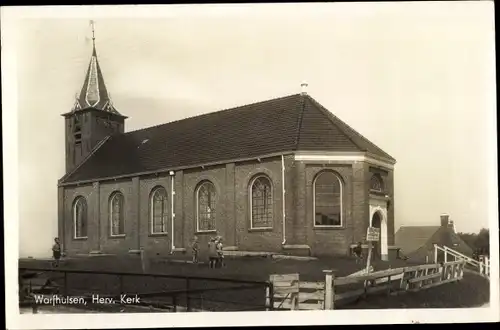 Ak Warffum Groningen Niederlande, Herv. Kerk